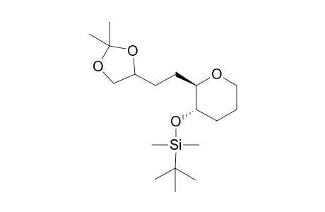 tert-Butyl-[(2R,3S)-2-[2-(2,2-dimethyl-1,3-dioxolan-4-yl)ethyl]oxan-3-yl]oxy-dimethyl-silane