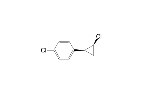 Benzene, 1-chloro-4-(2-chlorocyclopropyl)-, cis-