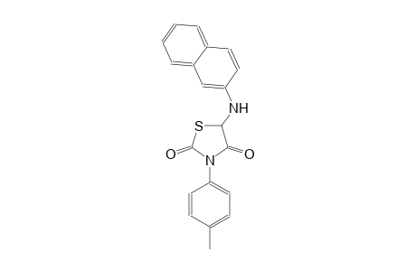 3-(4-methylphenyl)-5-(2-naphthylamino)-1,3-thiazolidine-2,4-dione