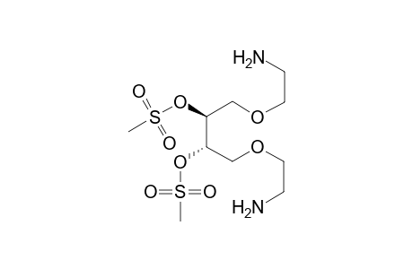(2S,3S)-1,4-Bis(2-(aminoethoxy)butane-2,3-diyl Dimethanesulfonate