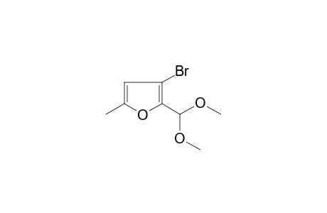 3-bromo-2-(dimethoxymethyl)-5-methylfuran