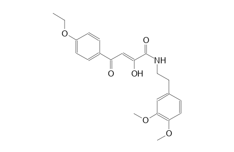 (2Z)-N-[2-(3,4-dimethoxyphenyl)ethyl]-4-(4-ethoxyphenyl)-2-hydroxy-4-oxo-2-butenamide