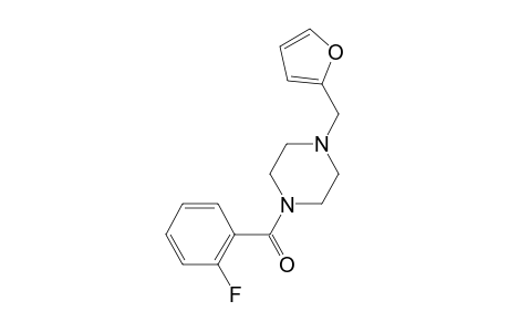 Methanone, (2-fluorophenyl)[4-(2-furfuryl)-1-piperazinyl]-