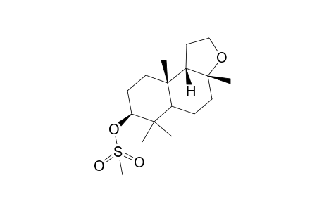 3.beta.-Mesyloxy-9-epi-ambrox
