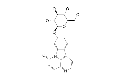 CANTHIN-6-ONE-9-O-BETA-GLUCOPYRANOSIDE