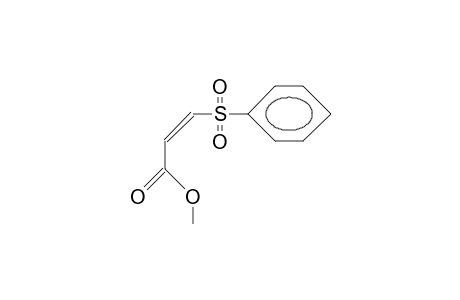 Methyl (Z)-2-phenylsulfonyl-acrylate