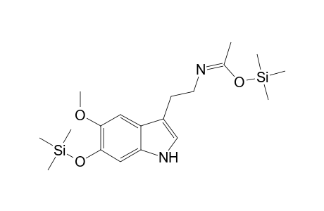 Bis(trimethlsilyl) derivative of 6-Hydroxy melantonin