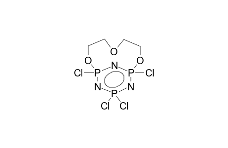2,4-(3-OXA-1,5-PENTYLENEDIOXY)TETRACHLOROCYCLOTRIPHOSPHAZATRIENE