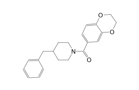 4-benzyl-1-(2,3-dihydro-1,4-benzodioxin-6-ylcarbonyl)piperidine