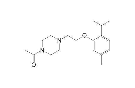 2-METHYL-4-[2-(4'-ACETYLPIPERAZIN-1'-YL)-ETHOXY]-5-ISOPROPYL-BENZENE