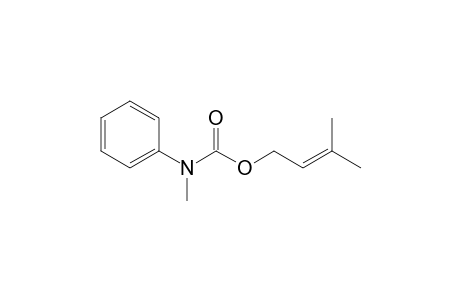 3-Methylbut-2-en-1-yl methyl(phenyl)carbamate