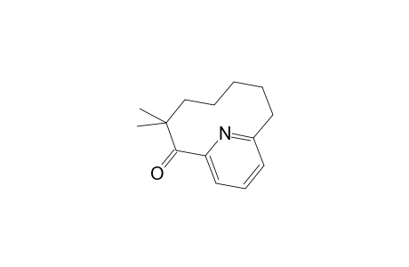 13-Azabicyclo[7.3.1]trideca-1(13),9,11-trien-2-one, 3,3-dimethyl-