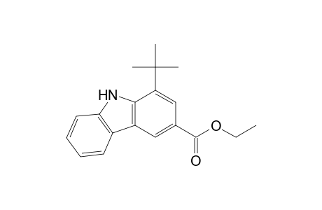 9H-Carbazole-3-carboxylic acid, 1-(1,1-dimethylethyl)-, ethyl ester