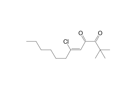 (Z)-6-Chloro-2,2-dimethyl-5-dodecene-3,4-dione