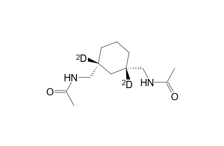 Acetamide, N,N'-[1,3-cyclohexanediyl-1,3-D2-bis(methylene)]bis-, cis-