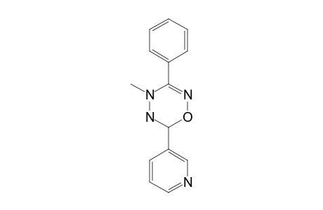 3-PHENYL-6-(3-PYRIDYL)-5,6-DIHYDRO-4H-1,2,4,5-OXATRIAZINE