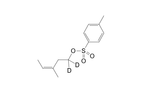 (Z)-(1,1-2H2)-3-Methylpent-3-en-1-yl 4-methylbenzenesulfonate