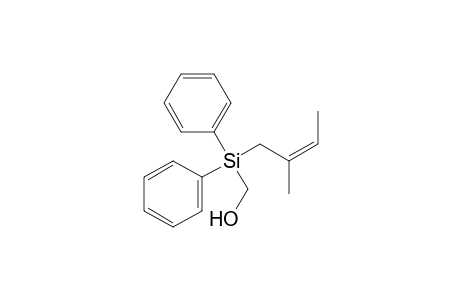 (Z)-(2-Methylbut-2-enyl)diphenylsilylmethanol