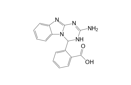 2-(2-amino-4,10-dihydro-[1,3,5]triazino[1,2-a]benzimidazol-4-yl)benzoic acid