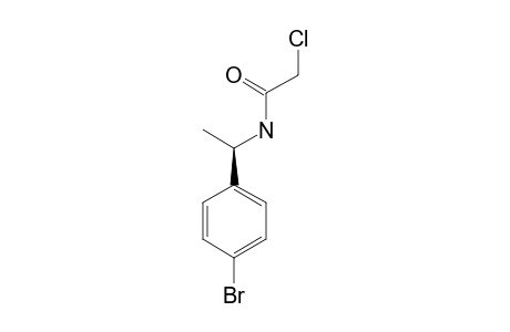 R-N-2-CHLOROETHANOYL-(4-BROMOPHENYL)-ETHYLAMINE