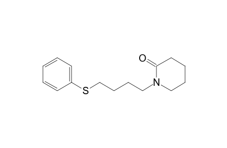 1-(4-Phenylsulfanylbutyl)piperidin-2-one