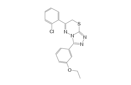6-(2-chlorophenyl)-3-(3-ethoxyphenyl)-7H-[1,2,4]triazolo[3,4-b][1,3,4]thiadiazine