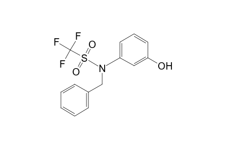 N-(3-Hydroxyphenyl)-N-benzyltriflamide