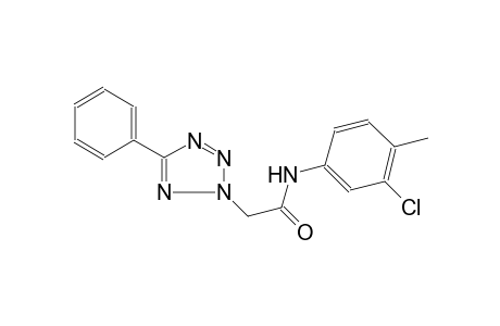 N-(3-chloro-4-methylphenyl)-2-(5-phenyl-2H-tetraazol-2-yl)acetamide