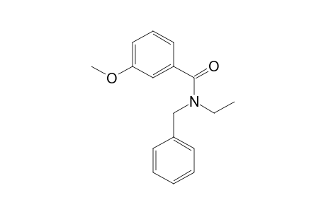 N-benzyl-N-ethyl-3-methoxybenzamide
