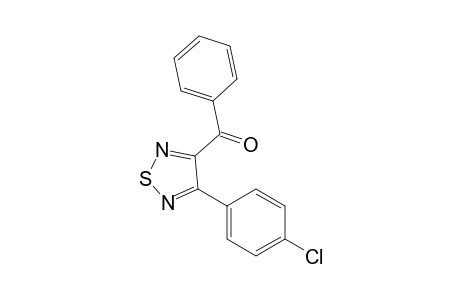 3-(Benzoyl)-4-(4-chlorophenyl)-1,2,5-thiadiazole