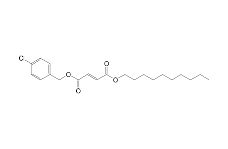 Fumaric acid, 4-chlorobenzyl decyl ester