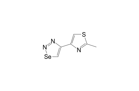 2-Methyl-4-(1,2,3-selenadiazol-4-yl)-1,3-thiazole