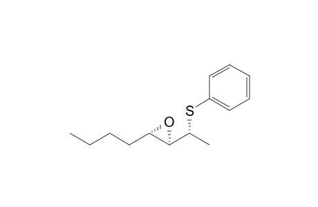 (2S,3R)-2-butyl-3-[(1R)-1-(phenylthio)ethyl]oxirane