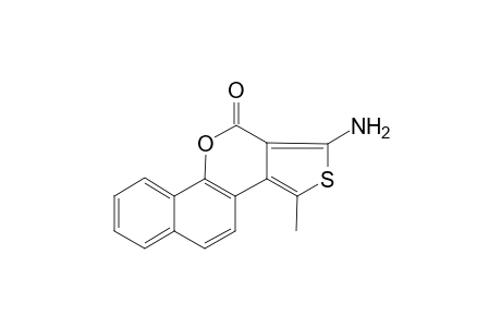 1-Amino-3-methyl-11H-benzo[h]thieno[3,4-c]chromen-11-one