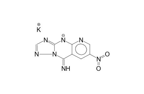 7-NITRO-9-IMINO-4,9-DIHYDRO-1,2,4-TRIAZOLO[1,5-A]PYRIDO[2,3-D]PYRIMIDINE, POTASSIUM SALT