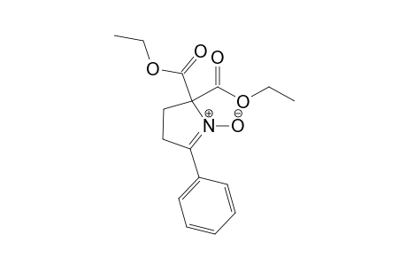 Diethyl 2-phenyl-1-pyrroline-5,5-dicarboxylate 1-oxide