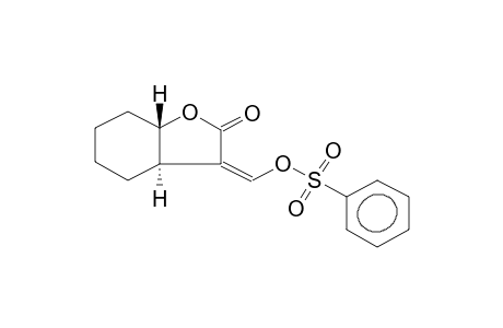 (Z)-3-(PHENYLSULPHONYLOXYMETHYLENE)-TRANS-HEXAHYDRO-2(3H)-BENZOFURANONE