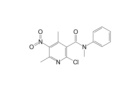 2-Chloro-N,4,6-trimethyl-5-nitro-N-phenylpyridine-3-carboxamide