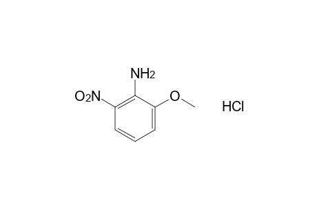 5-nitro-o-anisidine, hydrochloride