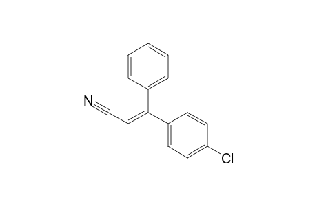 (E)-3-(4-Chlorophenyl)-3-phenyl-2-propenenitrile