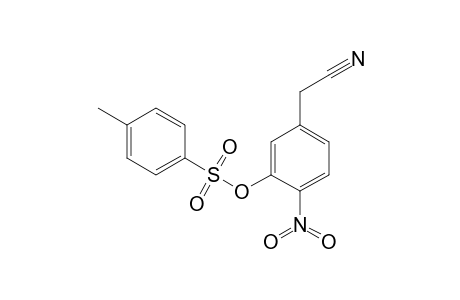 5-Cyanomethyl-2-nitrophenyl toluene-4-sulfonate