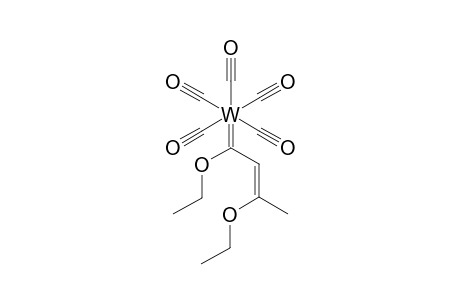 Pentacarbonyl-[(2E)-1,3-diethoxybutenylidene] tungstene