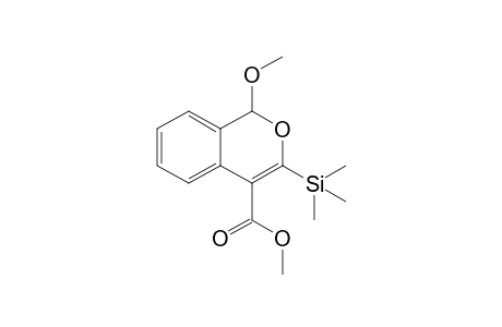 1-Methoxy-4-(methoxycarbonyl)-3-(trimethylsilyl)benzo[c]pyran