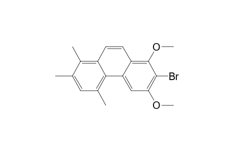 2-Bromanyl-1,3-dimethoxy-5,7,8-trimethyl-phenanthrene