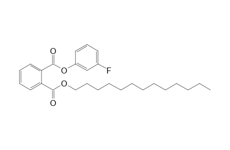 Phthalic acid, 3-fluorophenyl tridecyl ester