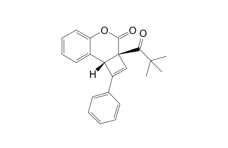 rel-(2aR,8bR)-2a-(2,2-Dimethylpropionyl)-2a,8b-dihydro-1-phenyl-3H-benzo[b]cyclobuta[d]pyran-3-one