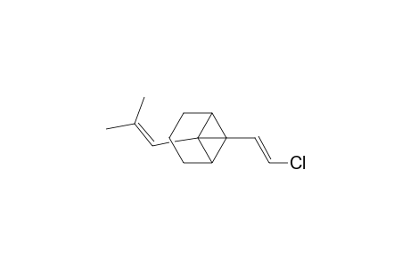 1-[(E)-2-Chloroethenyl]-7-(2-methyl-1-propenyl)tricyclo[4.1.0.0(2,7)]heptane