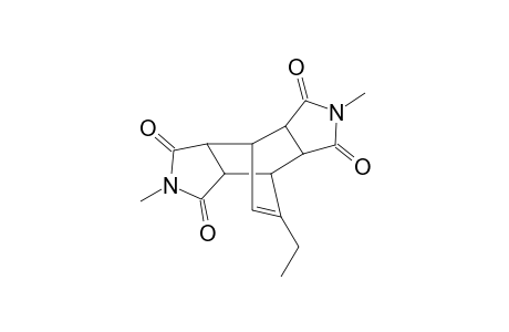 4,10-Dimethyl-14-ethyl-4,10-diazatetracyclo[5.5.2.0(2,6).0(8,12)-tetradec-113-ene-3,5,9,11-tetraone