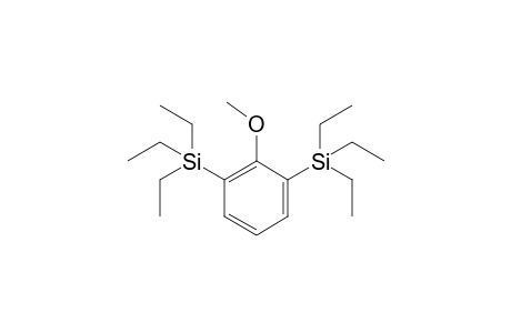 (2-methoxy-1,3-phenylene)bis(triethylsilane)