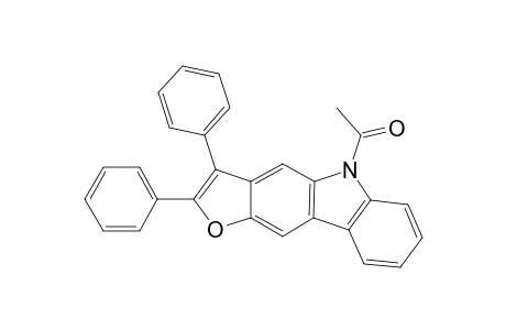 1-(2,3-Diphenyl-5H-furo[3,2-b]carbazol-5-yl)ethanone